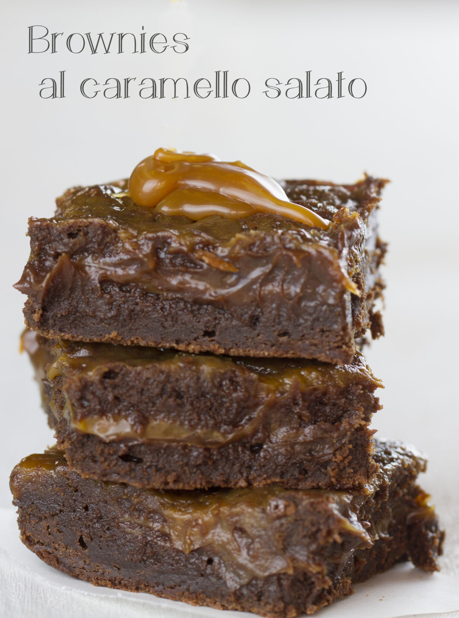 Brownies Al Caramello Salato Il Bosco Di Alici